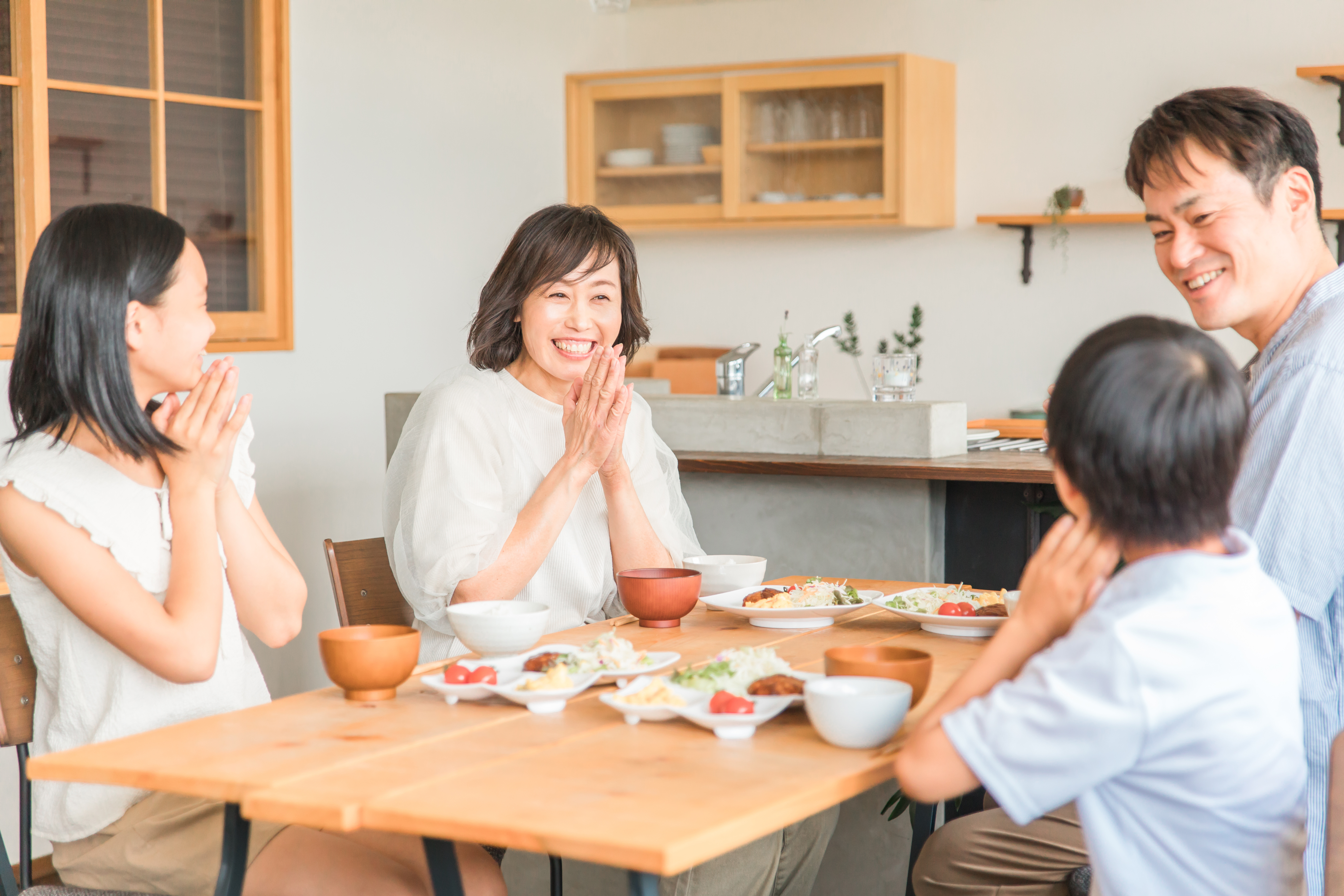 食卓の様子