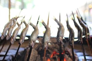 あゆの塩焼き